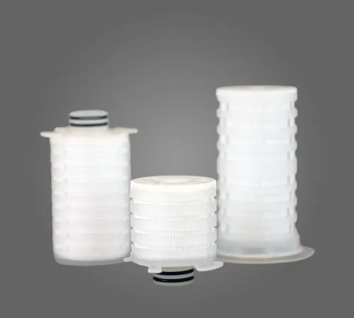 Small-Volume Pleated Cartridges